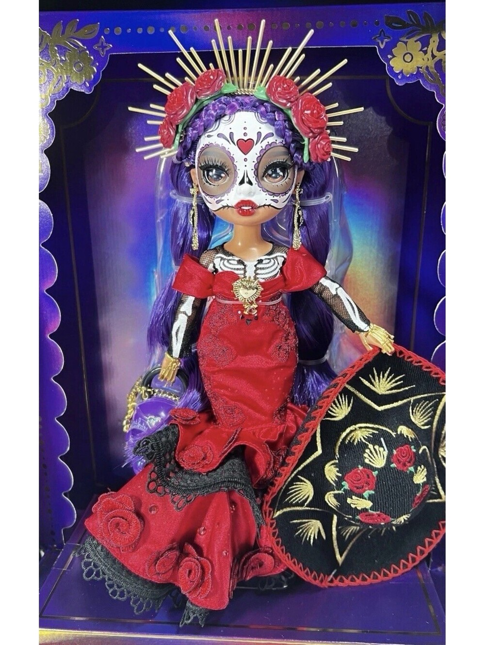 Rainbow High 2022 Celebration Edition Day Of The Dead Maria Garcia Doll 585886X1